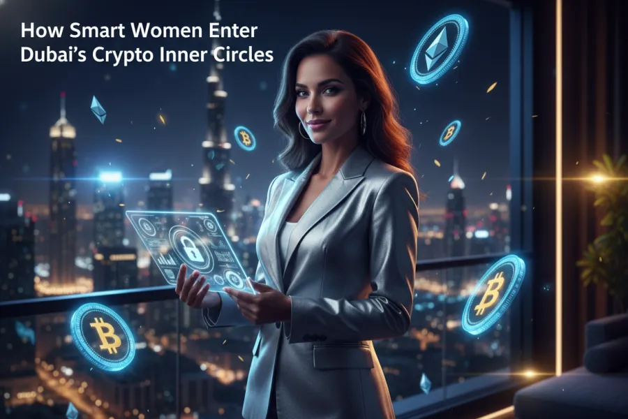 how smart women enter dubai crypto inner circles
