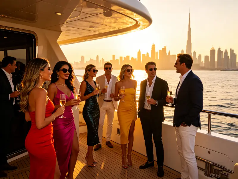 how to meet elite men yacht parties dubai