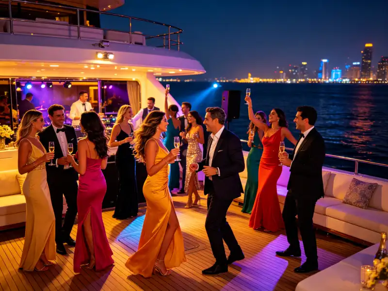 how to meet elite men yacht parties dubai